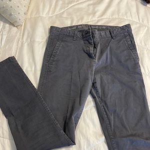 Charcoal grey khakis